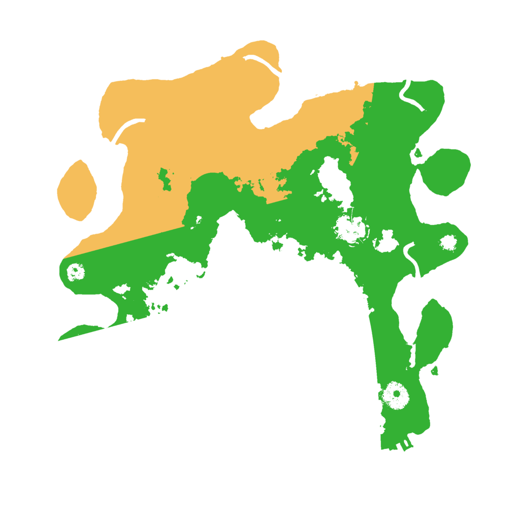 Biome Rust Map: Procedural Map, Size: 3000, Seed: 1954217503