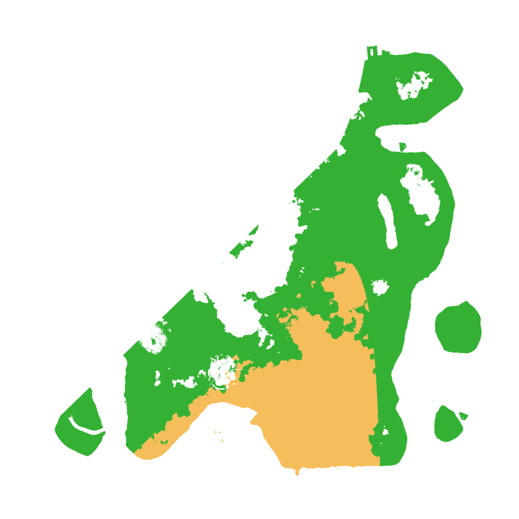 Biome Rust Map: Procedural Map, Size: 3000, Seed: 31149