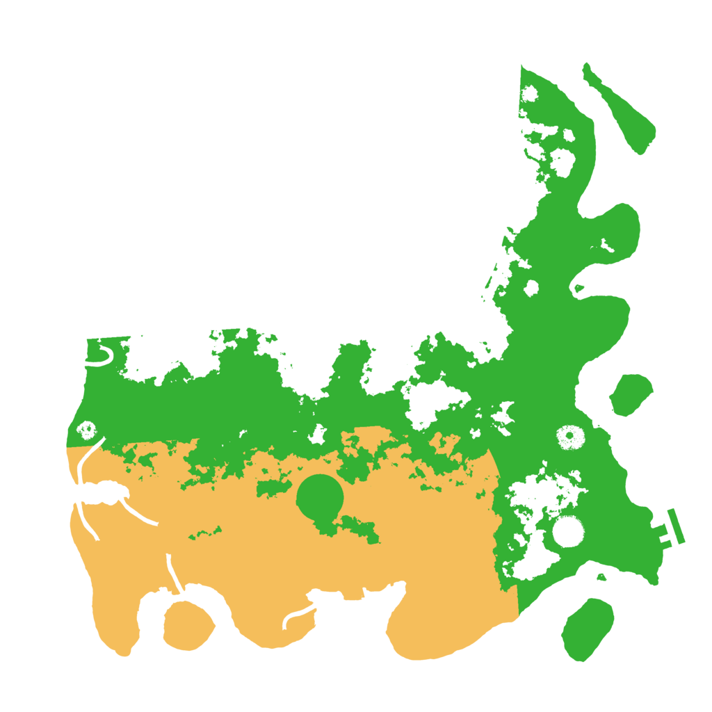 Biome Rust Map: Procedural Map, Size: 4000, Seed: 190705