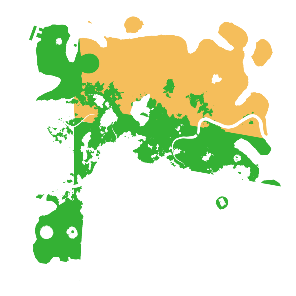 Biome Rust Map: Procedural Map, Size: 4000, Seed: 231253
