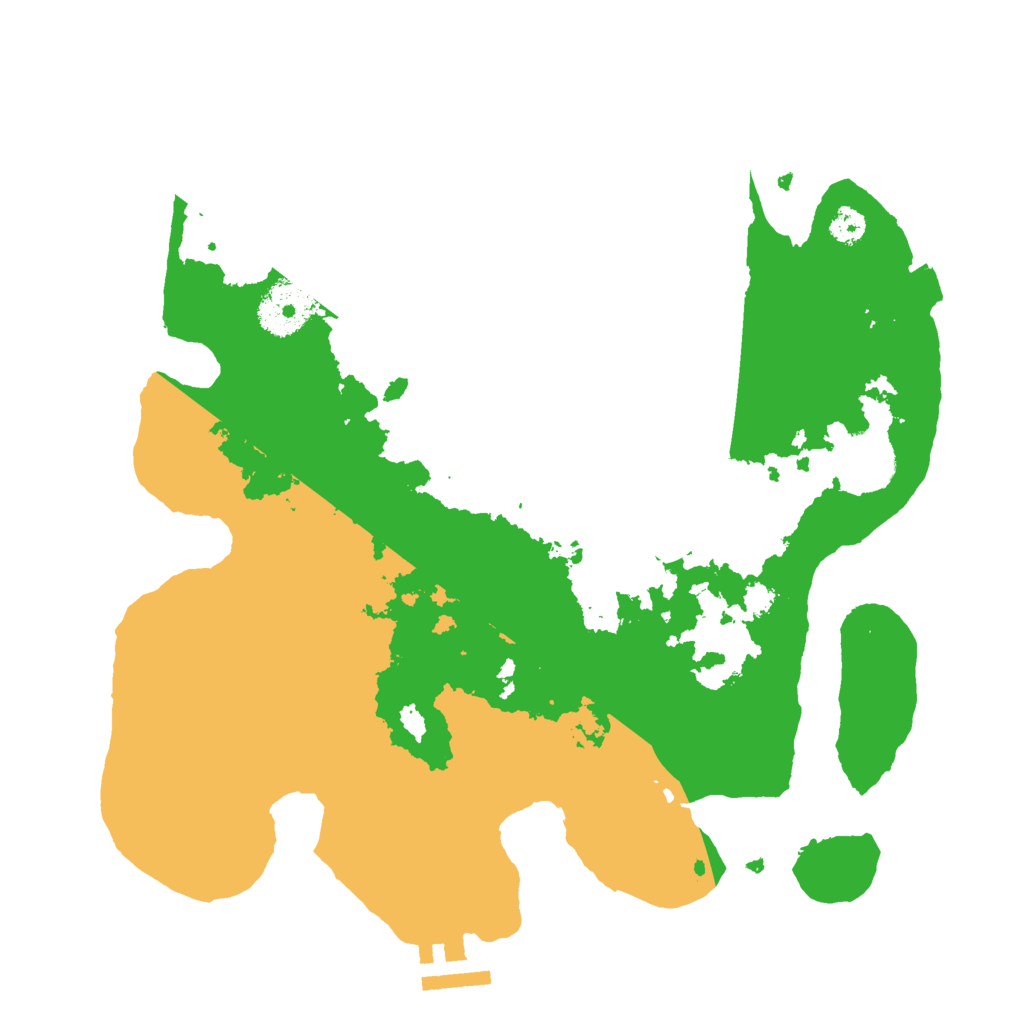 Biome Rust Map: Procedural Map, Size: 3000, Seed: 11019