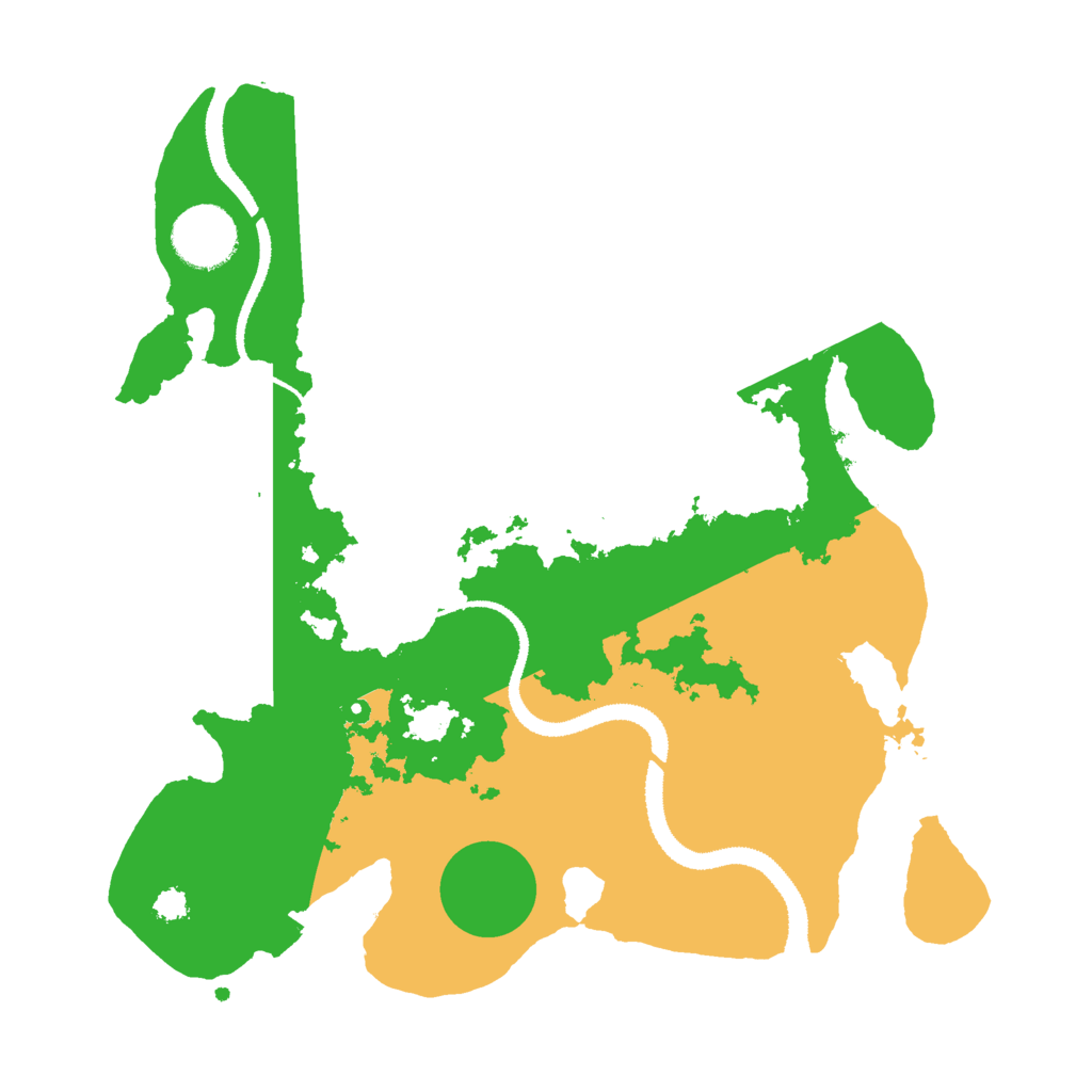 Biome Rust Map: Procedural Map, Size: 3000, Seed: 1170345920