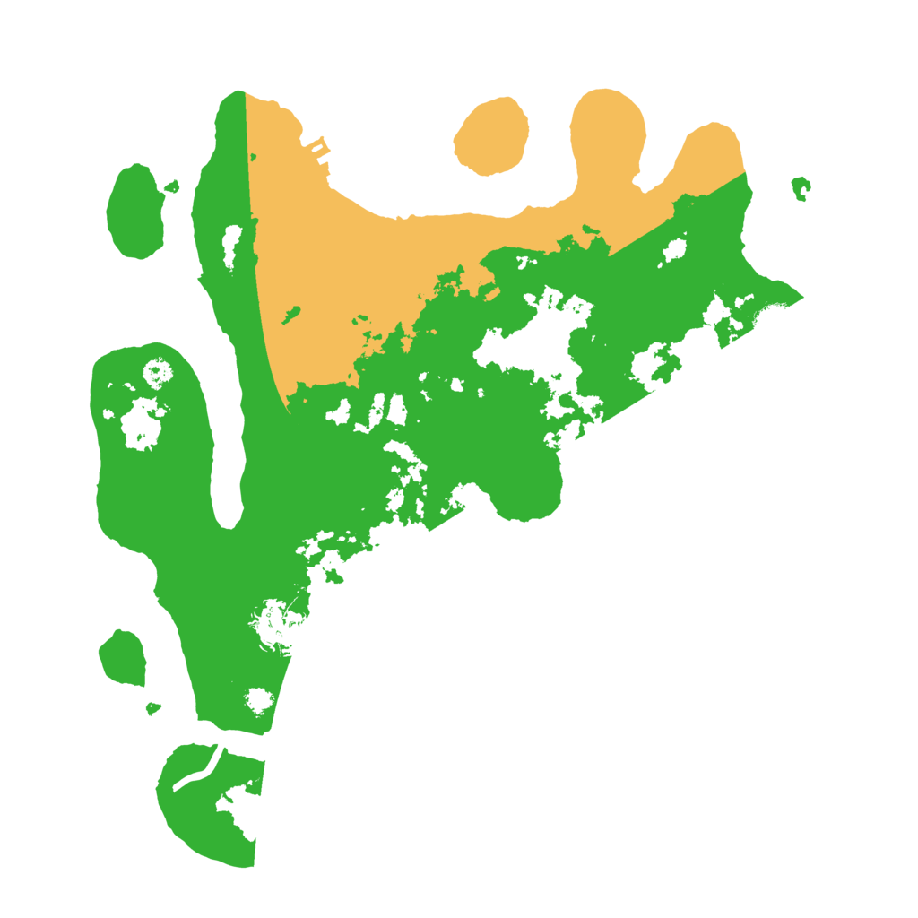 Biome Rust Map: Procedural Map, Size: 3250, Seed: 656119