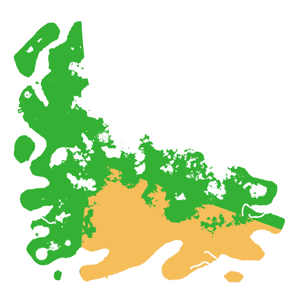 Biome Rust Map: Procedural Map, Size: 4500, Seed: 1298784739