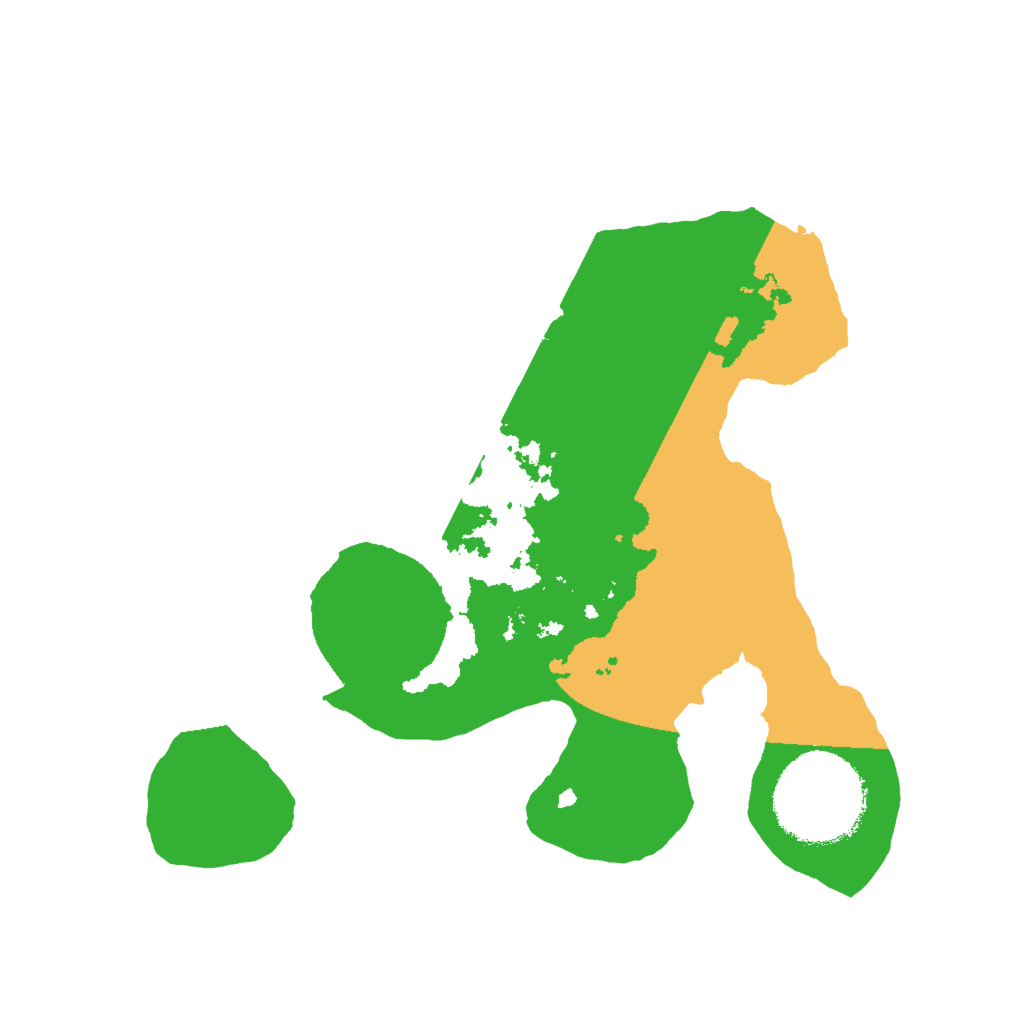 Biome Rust Map: Barren, Size: 2000, Seed: 698787