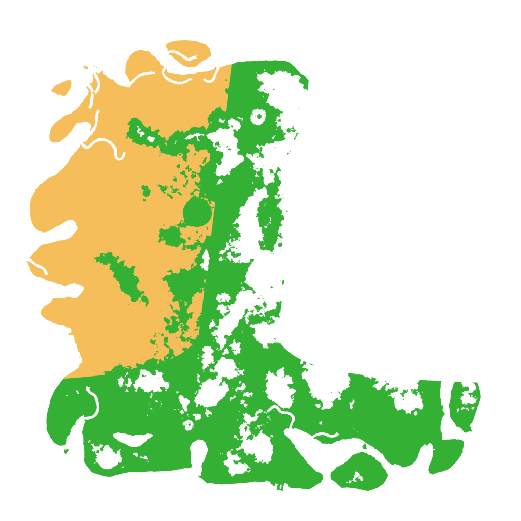 Biome Rust Map: Procedural Map, Size: 5000, Seed: 993197