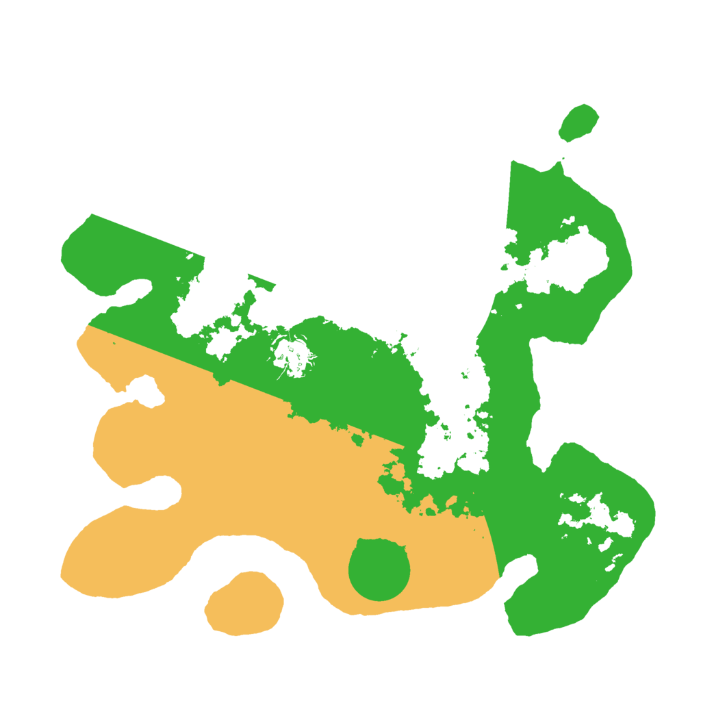 Biome Rust Map: Barren, Size: 3000, Seed: 220806