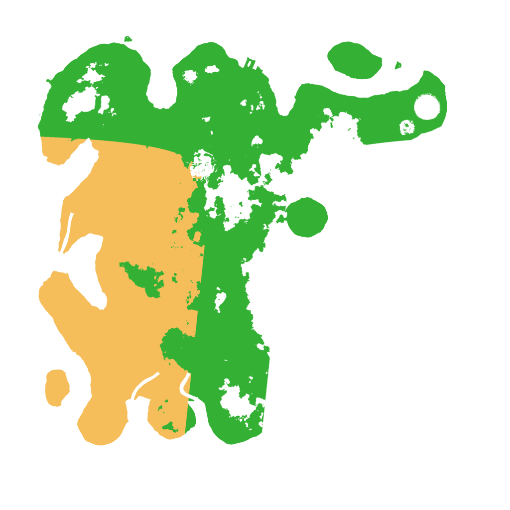 Biome Rust Map: Procedural Map, Size: 3500, Seed: 619862708