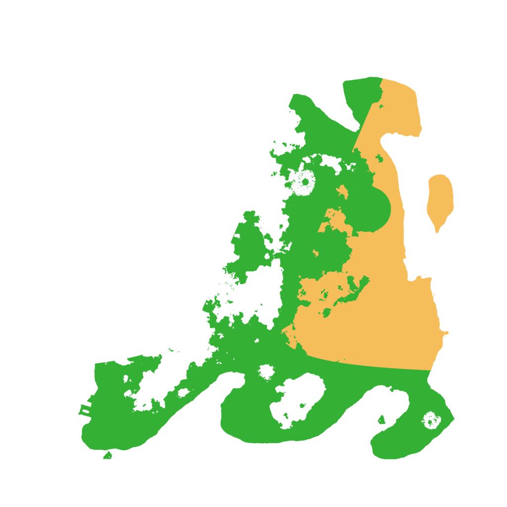 Biome Rust Map: Procedural Map, Size: 3000, Seed: 26850
