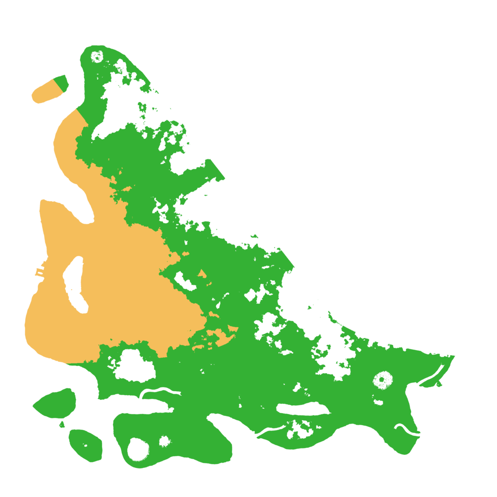 Biome Rust Map: Procedural Map, Size: 4096, Seed: 2911349