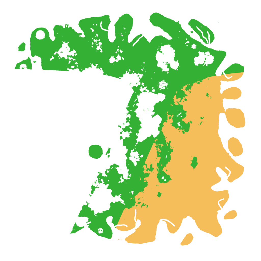 Biome Rust Map: Procedural Map, Size: 5000, Seed: 2016330004