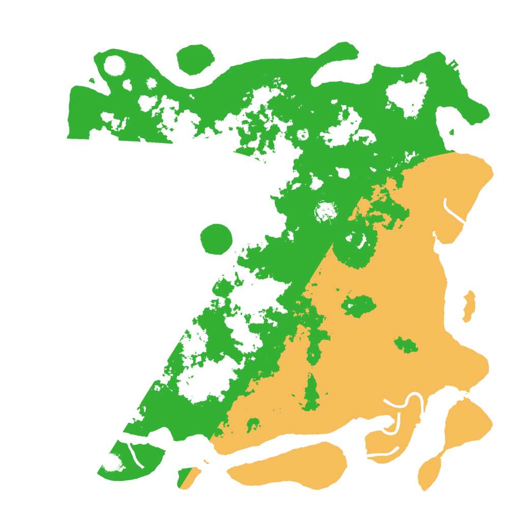 Biome Rust Map: Procedural Map, Size: 4500, Seed: 1576357397