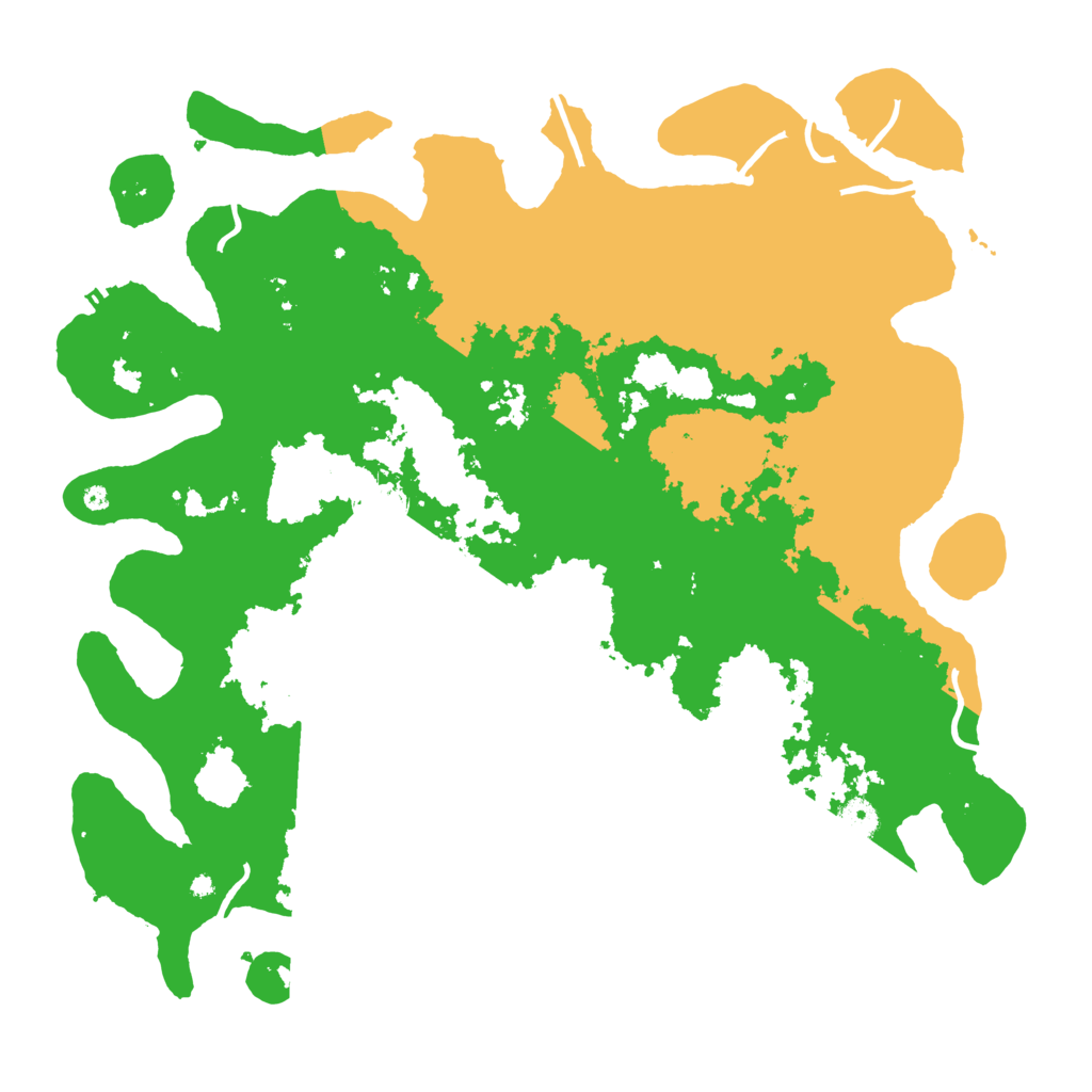 Biome Rust Map: Procedural Map, Size: 4500, Seed: 163134428