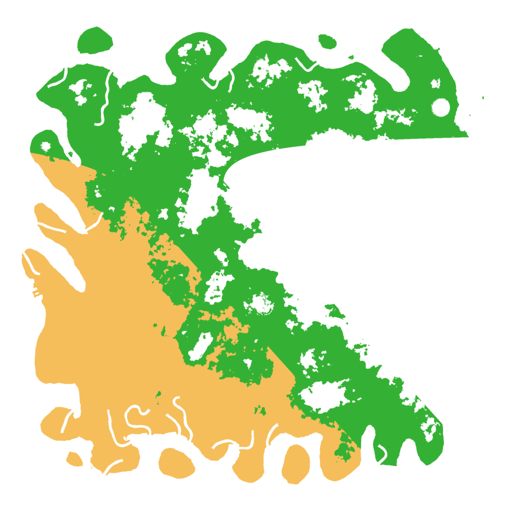 Biome Rust Map: Procedural Map, Size: 5000, Seed: 768155355