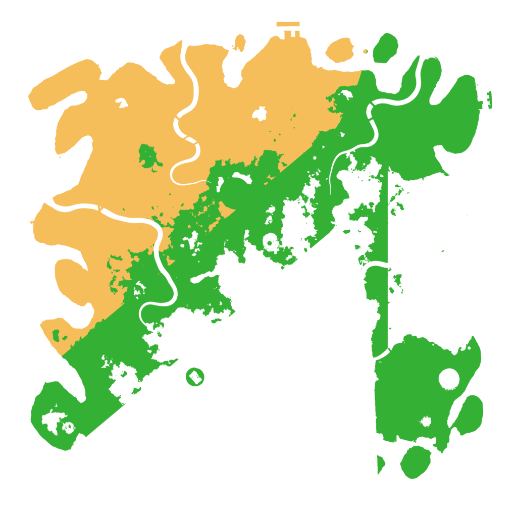 Biome Rust Map: Procedural Map, Size: 4520, Seed: 1989453434