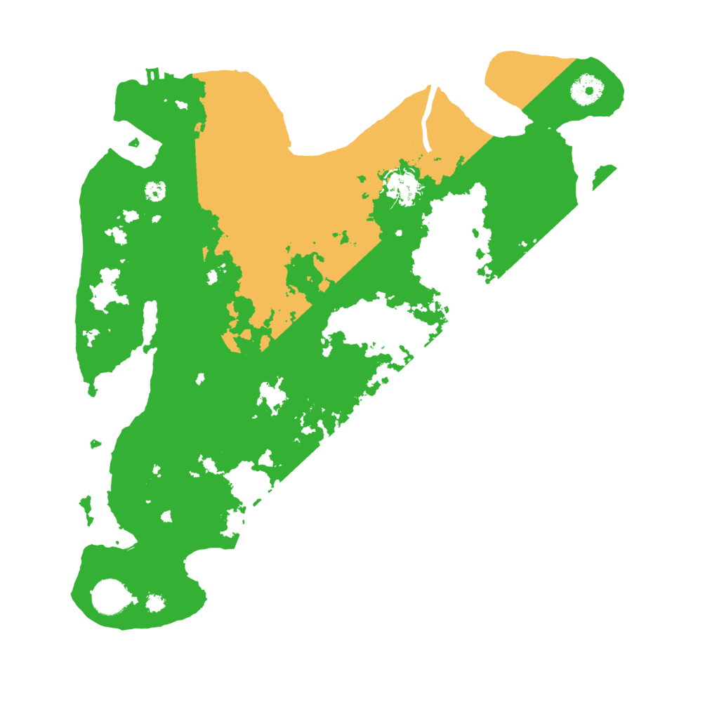 Biome Rust Map: Procedural Map, Size: 3500, Seed: 20007877