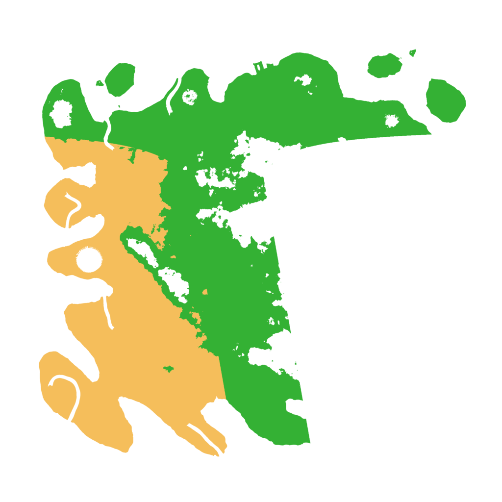 Biome Rust Map: Procedural Map, Size: 3500, Seed: 781009988