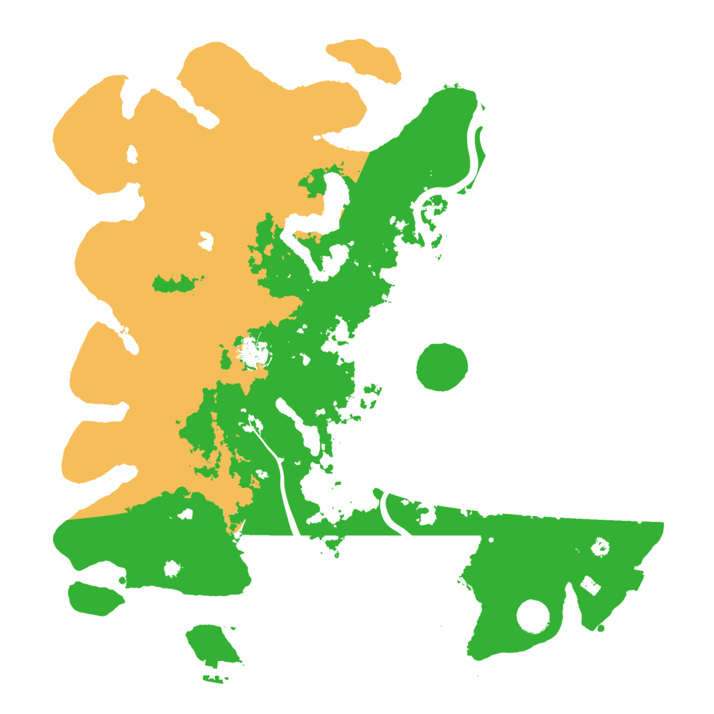 Biome Rust Map: Procedural Map, Size: 4000, Seed: 100156074
