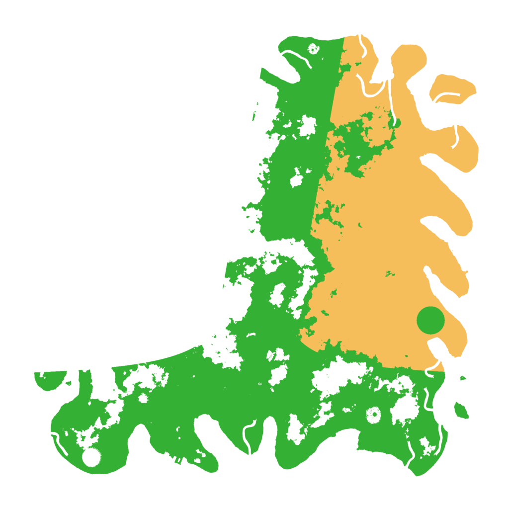 Biome Rust Map: Procedural Map, Size: 4800, Seed: 1935574761