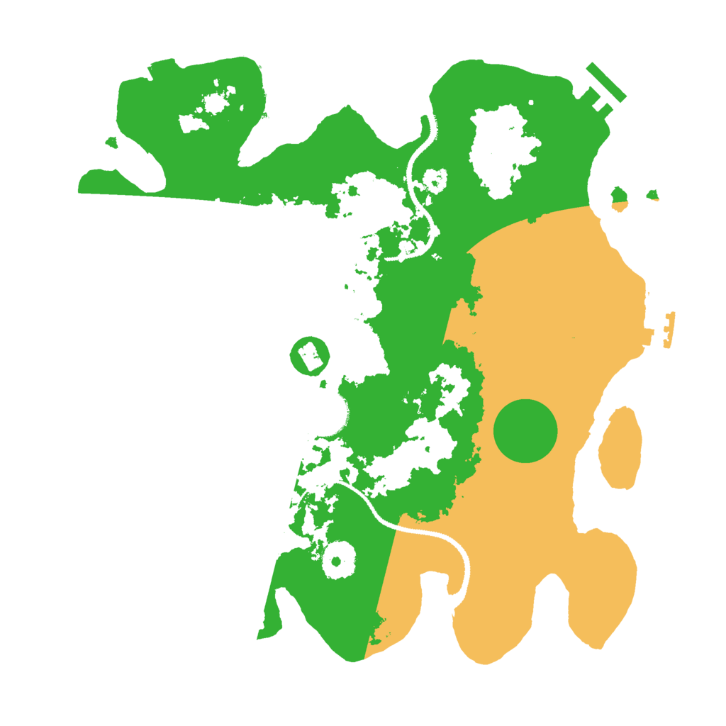 Biome Rust Map: Procedural Map, Size: 3000, Seed: 24138