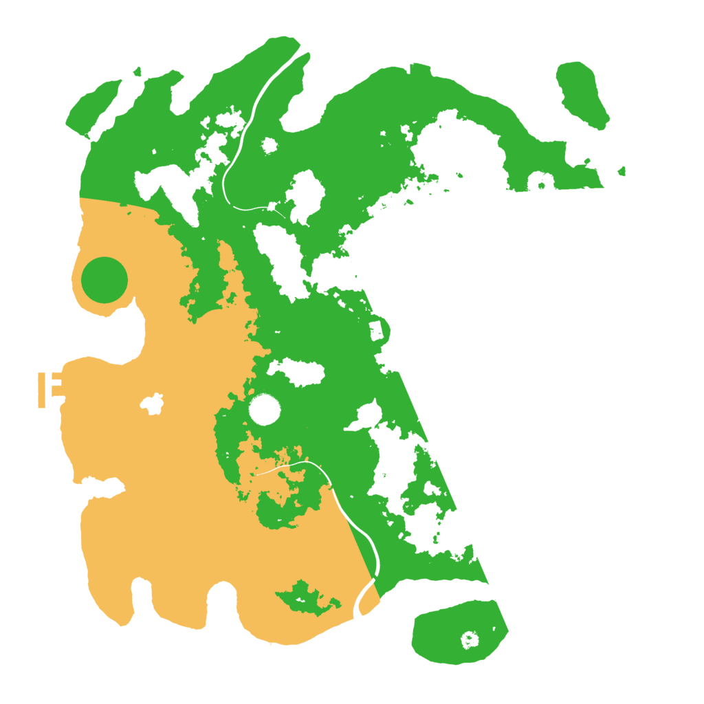 Biome Rust Map: Procedural Map, Size: 4000, Seed: 7114