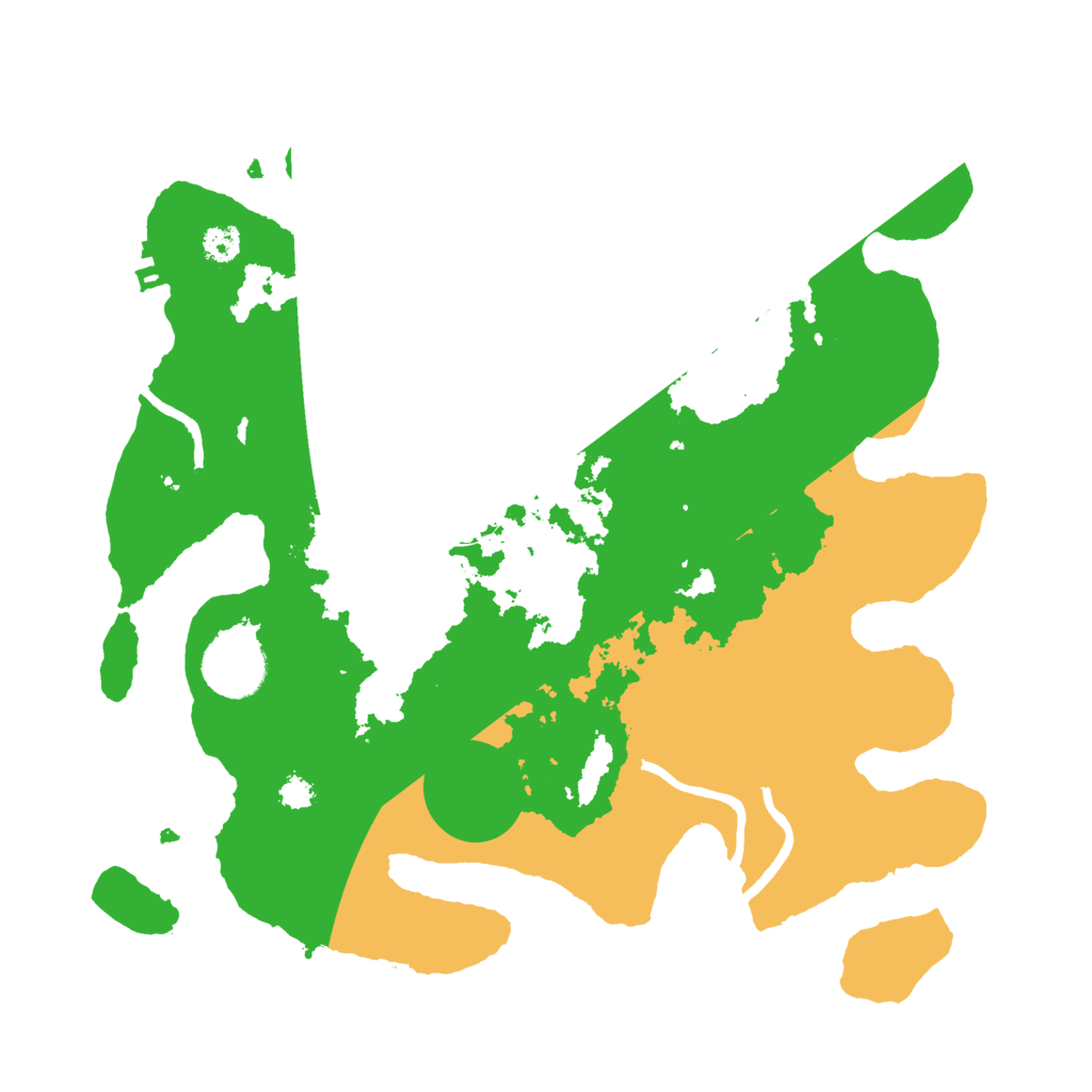 Biome Rust Map: Procedural Map, Size: 3000, Seed: 65835