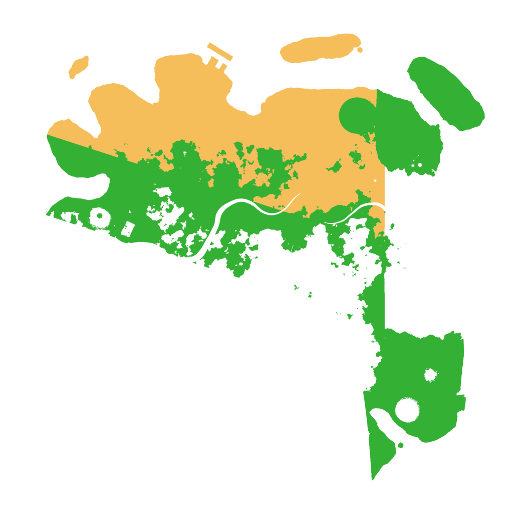 Biome Rust Map: Procedural Map, Size: 3750, Seed: 2132131265