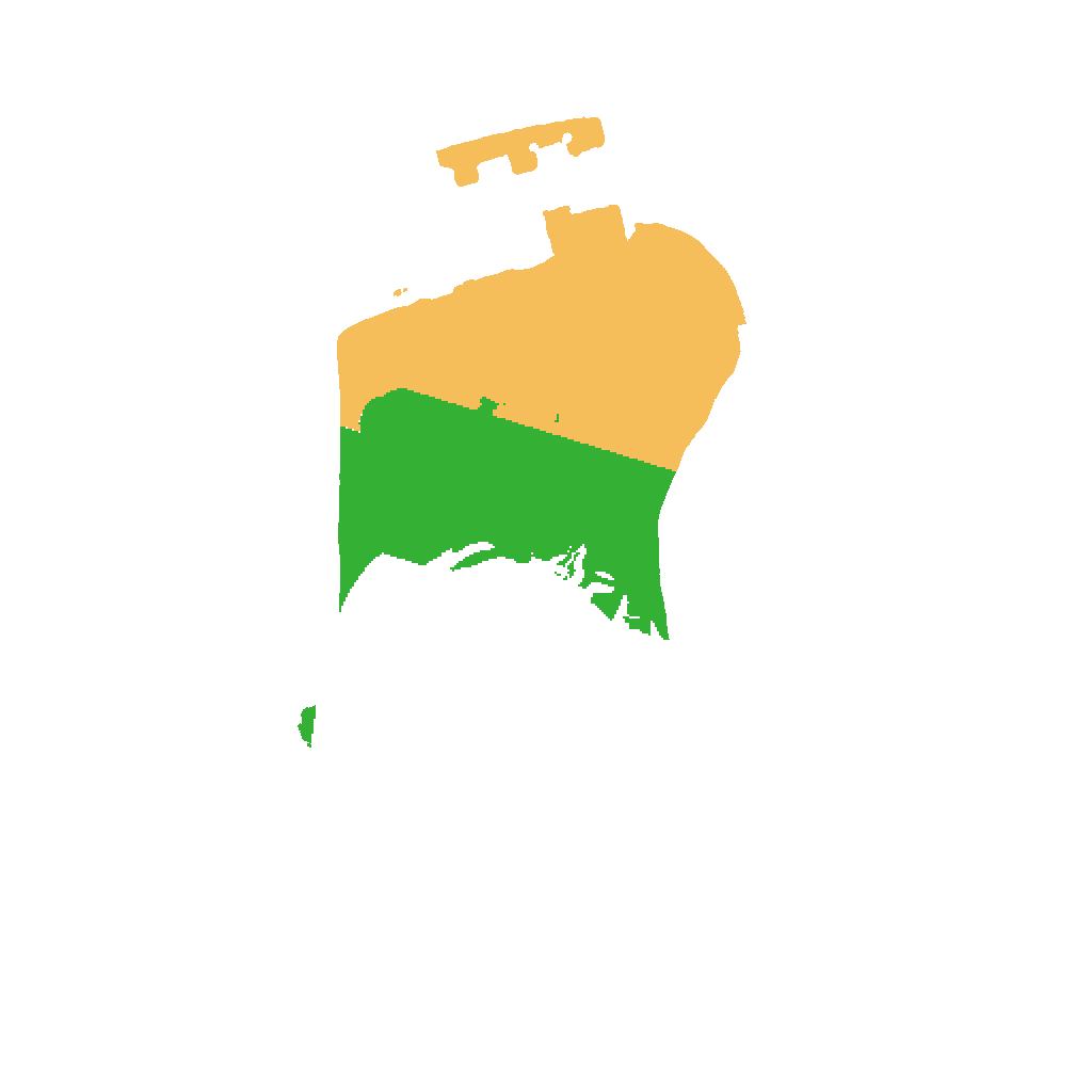 Biome Rust Map: Procedural Map, Size: 1000, Seed: 23433