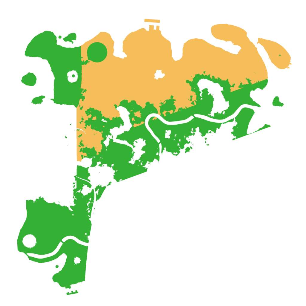 Biome Rust Map: Procedural Map, Size: 4000, Seed: 493026905