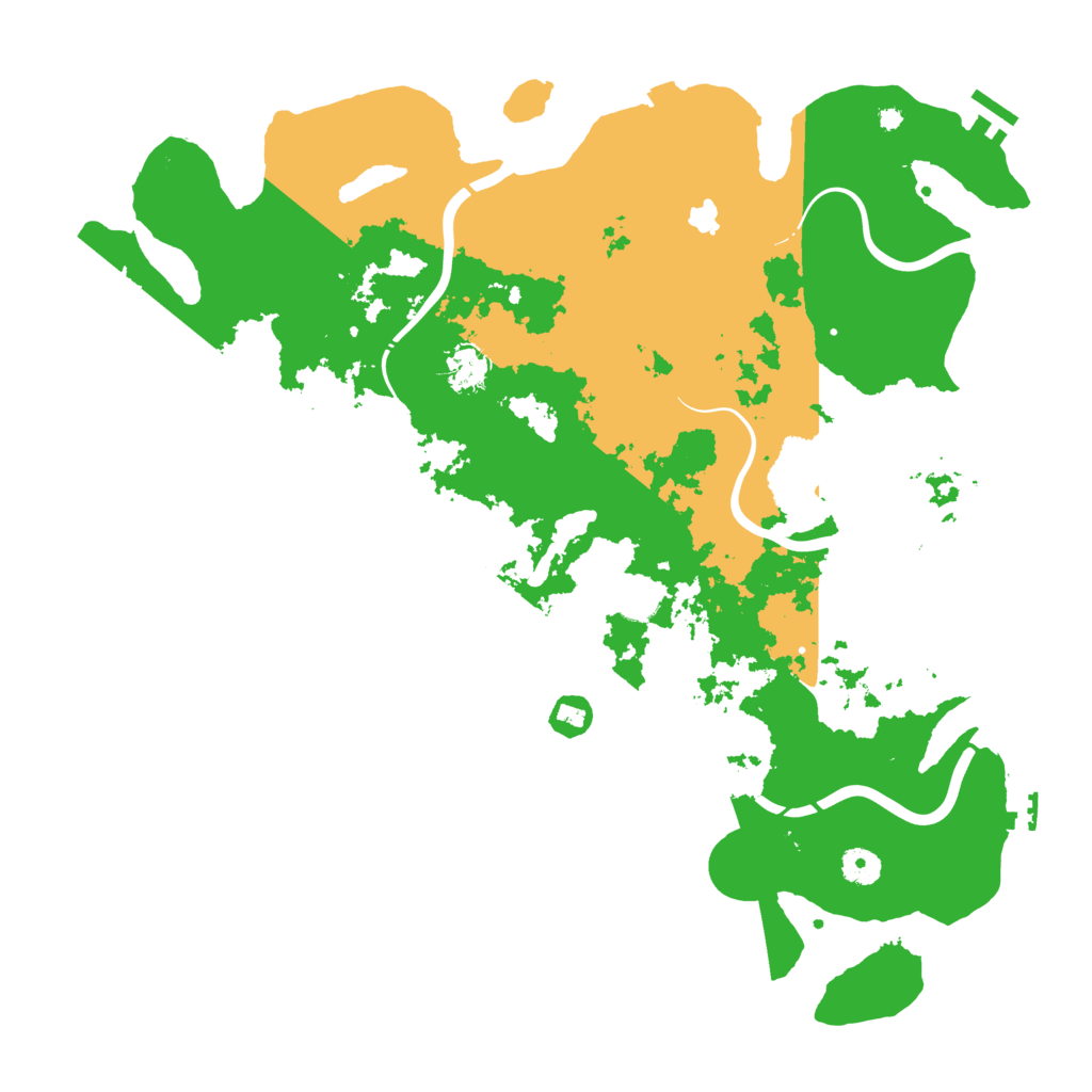 Biome Rust Map: Procedural Map, Size: 4300, Seed: 1273888227
