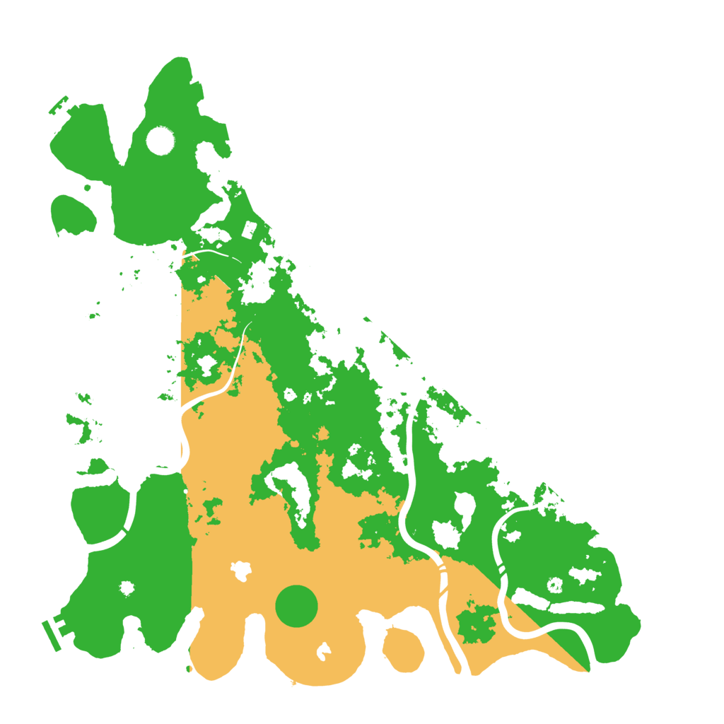 Biome Rust Map: Procedural Map, Size: 4500, Seed: 957787193