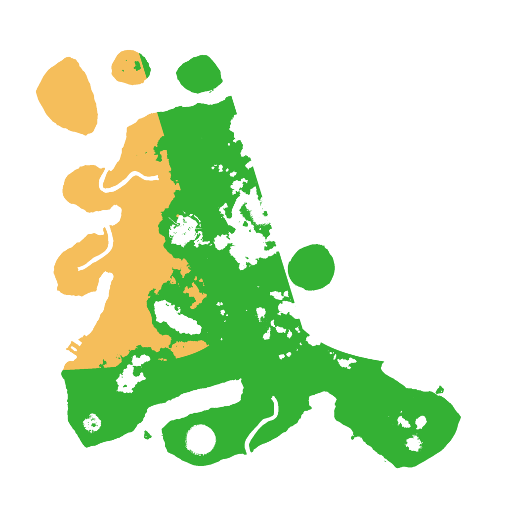 Biome Rust Map: Procedural Map, Size: 3000, Seed: 2016633473