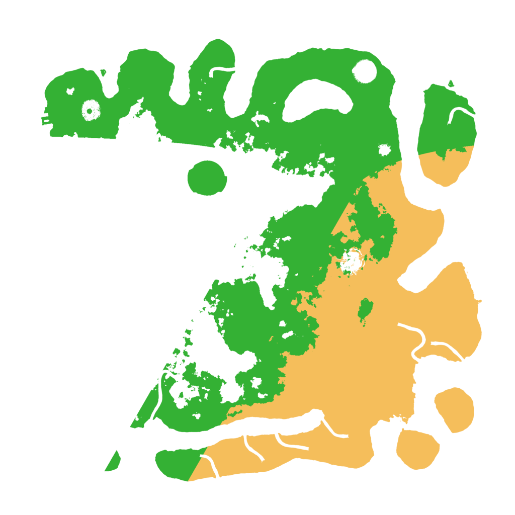Biome Rust Map: Procedural Map, Size: 3900, Seed: 847674181
