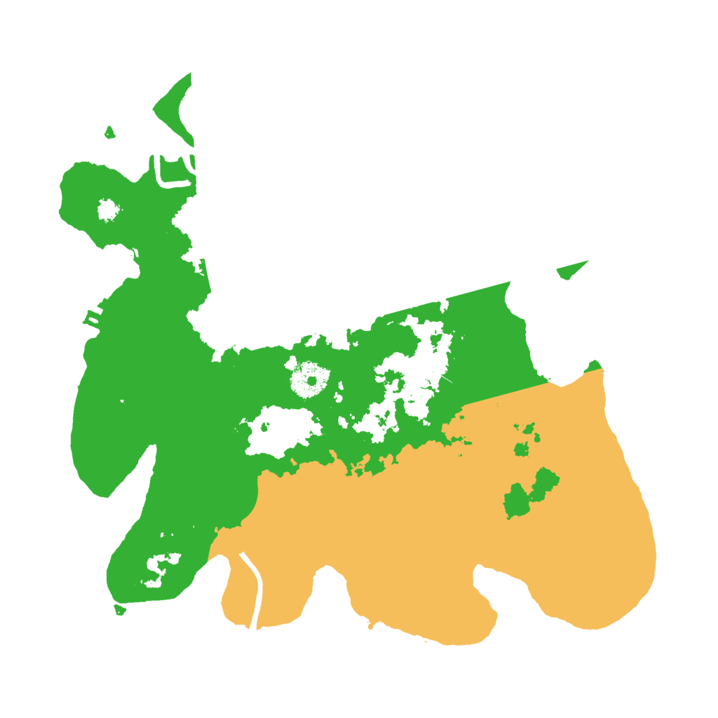 Biome Rust Map: Procedural Map, Size: 3000, Seed: 733534172