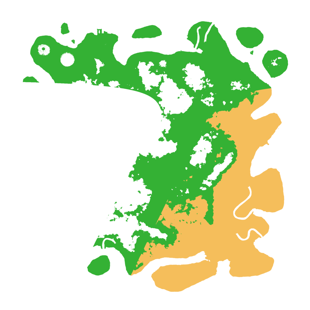 Biome Rust Map: Procedural Map, Size: 4000, Seed: 965008