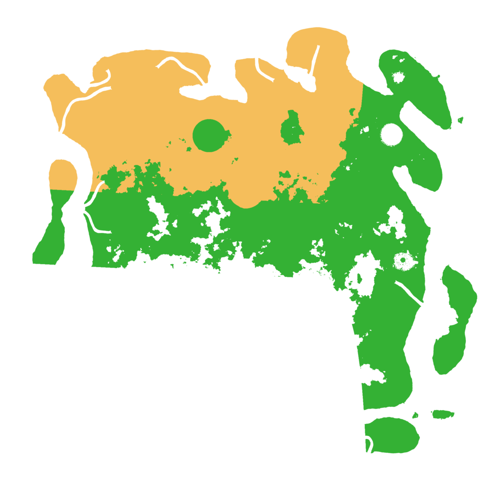 Biome Rust Map: Procedural Map, Size: 4000, Seed: 295919592