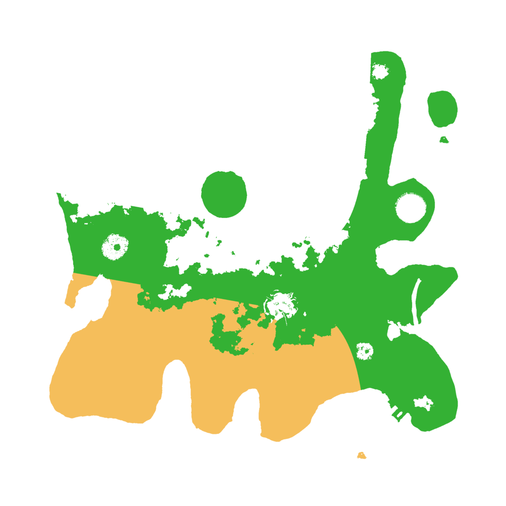 Biome Rust Map: Procedural Map, Size: 3000, Seed: 24692