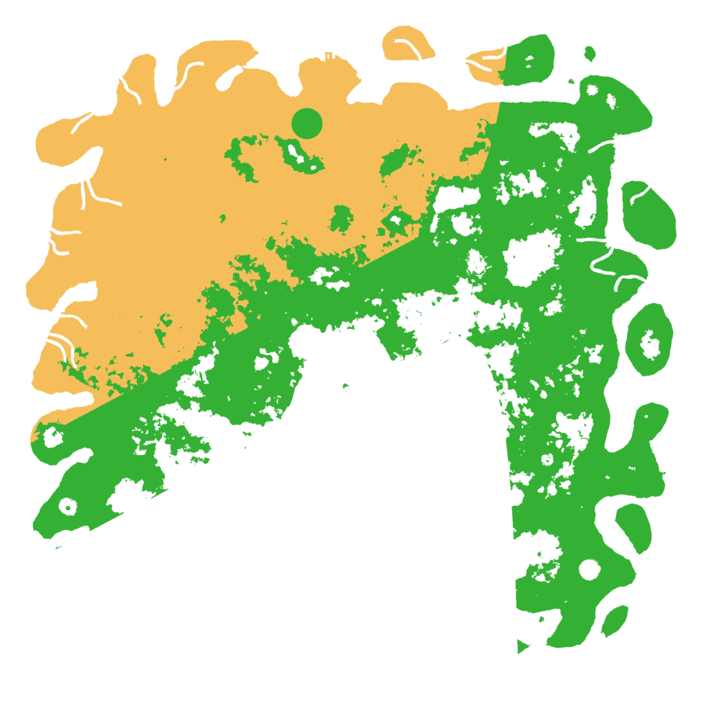 Biome Rust Map: Procedural Map, Size: 6000, Seed: 162896773
