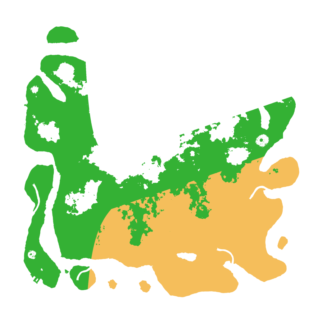 Biome Rust Map: Procedural Map, Size: 3900, Seed: 1353674609