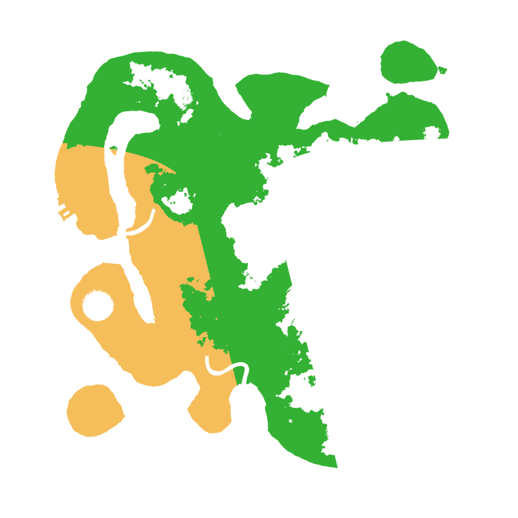 Biome Rust Map: Procedural Map, Size: 3000, Seed: 4055