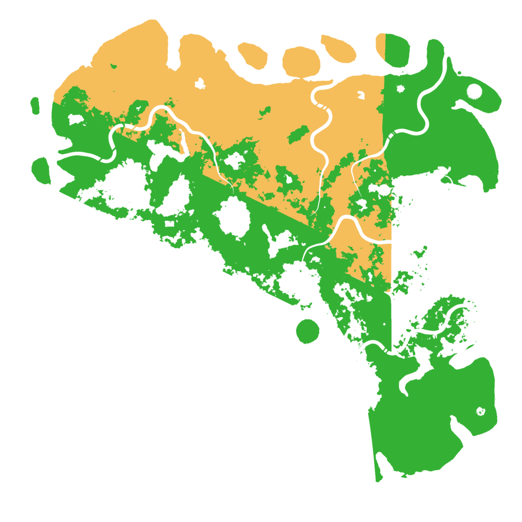 Biome Rust Map: Procedural Map, Size: 6000, Seed: 1783001676