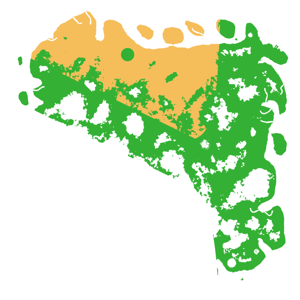 Biome Rust Map: Procedural Map, Size: 6000, Seed: 1783001676