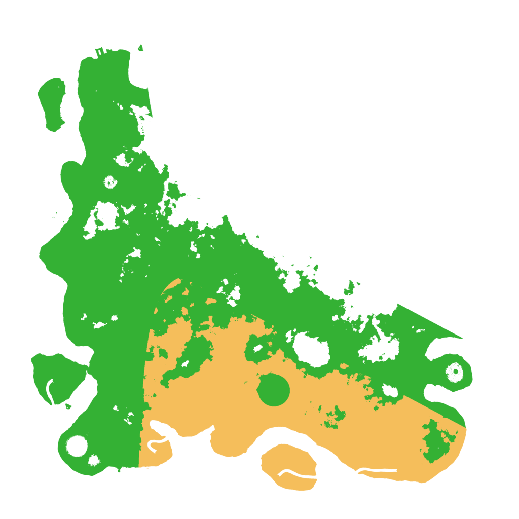 Biome Rust Map: Procedural Map, Size: 4300, Seed: 23211