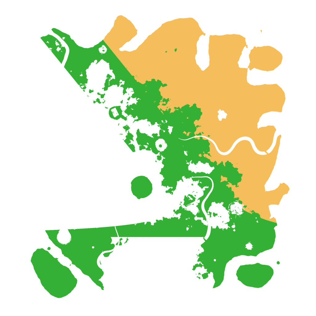Biome Rust Map: Procedural Map, Size: 4000, Seed: 705300