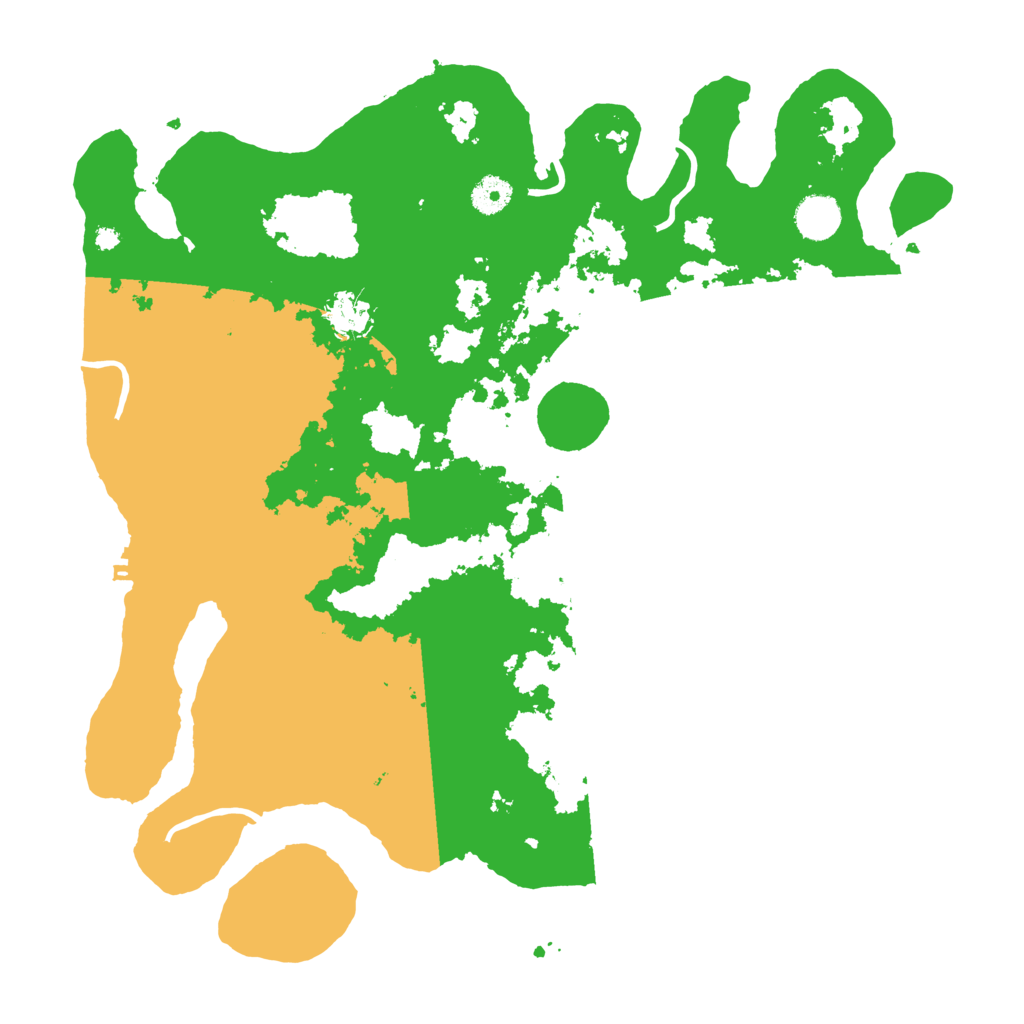 Biome Rust Map: Procedural Map, Size: 4000, Seed: 470966