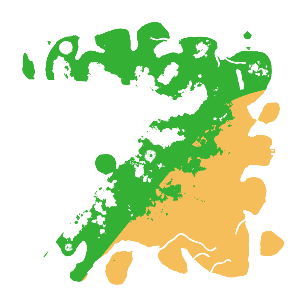 Biome Rust Map: Procedural Map, Size: 4000, Seed: 182396