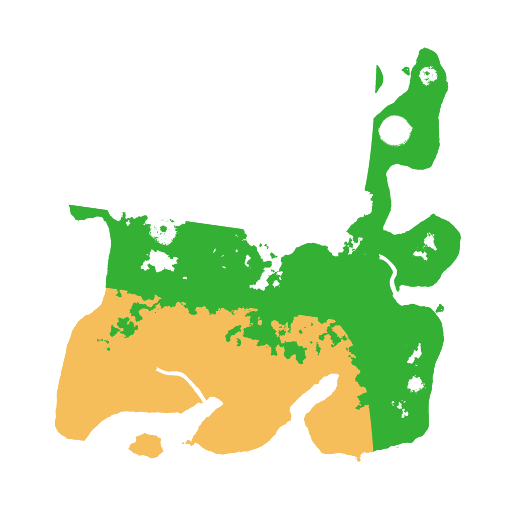 Biome Rust Map: Procedural Map, Size: 3000, Seed: 65818