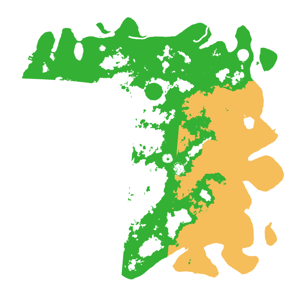 Biome Rust Map: Procedural Map, Size: 4500, Seed: 758061227
