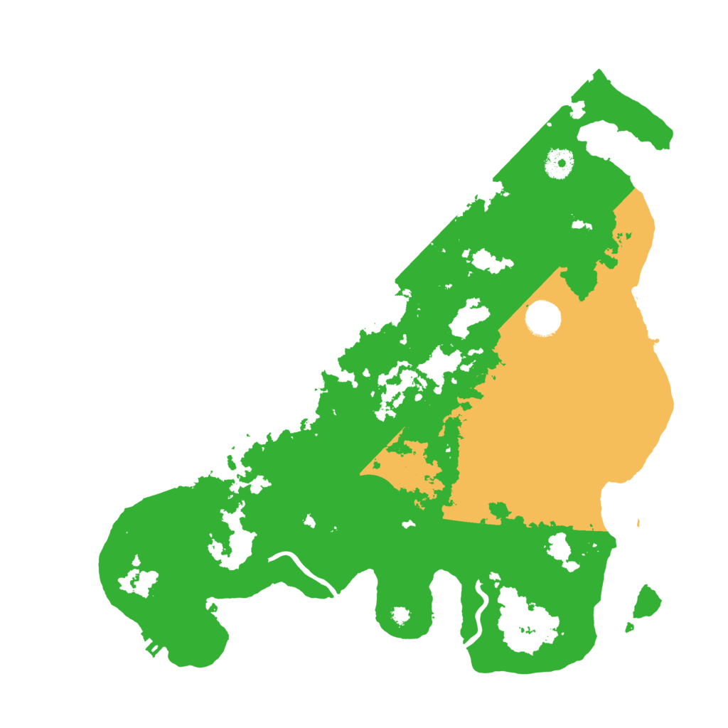 Biome Rust Map: Procedural Map, Size: 3700, Seed: 241336254