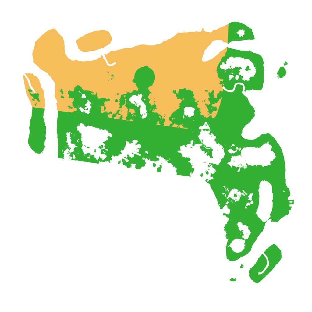 Biome Rust Map: Procedural Map, Size: 4000, Seed: 1876337770